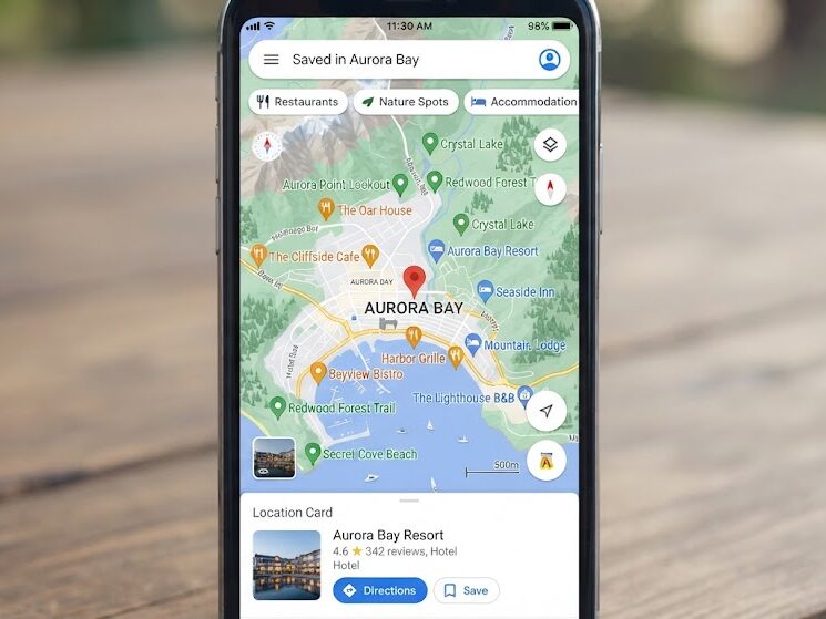 Find low-stress Menty B Travel locations with Google Maps