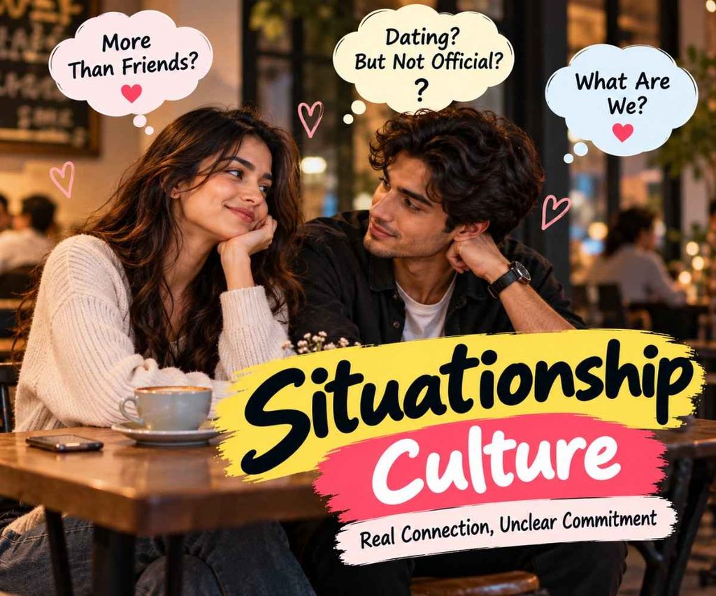 Two people navigating the uncertainty of situationship culture